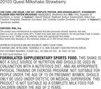 Quest Nutrition Strawberry Protein Shake, 45g Protein, 2g Sugar, 4g Net Carbs, Ready to Drink, Gluten Free, (Pack of 24)