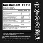 Glucosamine Chondroitin Gummies for Joint Support – 120 Glucosamine Gummies Extra Strength 3000mg with MSM, Turmeric, Calcium, Vitamin D3 – Sugar Free Vegan Adults Supplement – Flexibility & Mobility