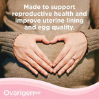 CalmCo Ovarigen Plus Myo-Inositol & D-Chiro Inositol Supplement for Women – 40:1 Powder with Folic Acid, Ashwagandha & Vitamin D3, Fertility Supplements for PCOS, Ovarian Support (30 Sachets)