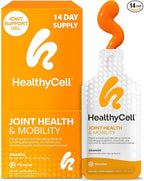 Healthycell Joint Health & Mobility Daily Liquid Supplement - Joint Support Supplement, Inflammation Response, Cartilage & Flexibility with Curcumin, Glucosamine & Chondroitin - 14 Gel Packs
