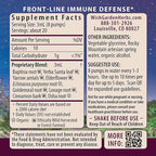 WishGarden Herbs Kick-Ass Immune Liquid Herbal Immune Support Supplement – Echinacea & Goldenseal with Elderflower (Sambucus Nigra) – Herbal Immunity Boost & Lymphatic Support Drops – Vegan – 2 oz