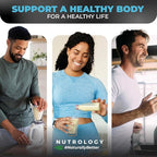 Nutrology TRIPACT Protein Powder - 7-in-1 Meal Replacement Shake with Grass Fed Whey Protein Powder, Pea, Rice, Greens for Muscle Recovery & Immunity, Vanilla Latte & Cinnamon Flavor, 40 Servings