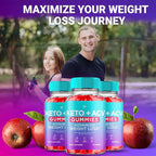 Fyvus Apple Cider Vinegar Gummies Supplement – Daily Digestive Health & Gut Wellness Support for Women & Men – Vegan ACV Gummies with Apple Cider Vinegar – Non-GMO (1 Pack - 60 Gummies)
