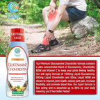 Tropical Oasis–Premium Liquid Glucosamine Chondroitin & MSM- Liquid Joint Support Formula 1500mg Glucosamine, 800mg Chondroitin, & 500mg MSM - 16 Fl Oz