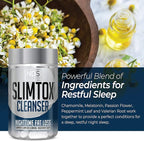 Slim-Tox NDS Nutrition Maximum Fat Loss Support Through Appetite Control, Restful Sleep, Digestive Health - CLA, Chamomile, Safflower Oil - Stimulant Free Dietary Supplement - 90 Capsules …