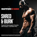 JNX SPORTS The Ripper! Fat Burner Pre Workout for Men & Women – Thermogenic Fat Burning Powder & Appetite Suppressant, Boost Energy & Endurance – Razor Lime, 30 Servings