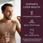 Umeken Corbicula Ball EX, for Liver Support, Rich in Essential Amino Acids, Vitamins & Minerals, Milk Thistle Supplement, Propolis and Broccoli Extract, Daily Dose, Box of 60 Packets, Pack of 1