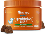 Zesty Paws Puppy Probiotics for Dogs - for Digestive Health, Gut Flora & Immune System Support - Dog Probiotics for Puppies with Bacillus subtilis & Pumpkin - 90 Count