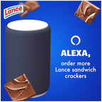 Lance Sandwich Cookies, Nekot Fudge, 10 Individually Wrapped Packs, 6 Sandwiches Each