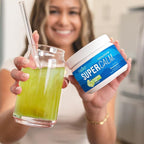 Nello Supercalm Powdered Drink Mix Tub, Cortisol Reducer* and Sleep Aid Supplement, L Theanine, Ksm-66 Ashwagandha, Magnesium Glycinate, Vitamin D 3, No Sugar, Non GMO, 30 Ct, Cucumber Lime
