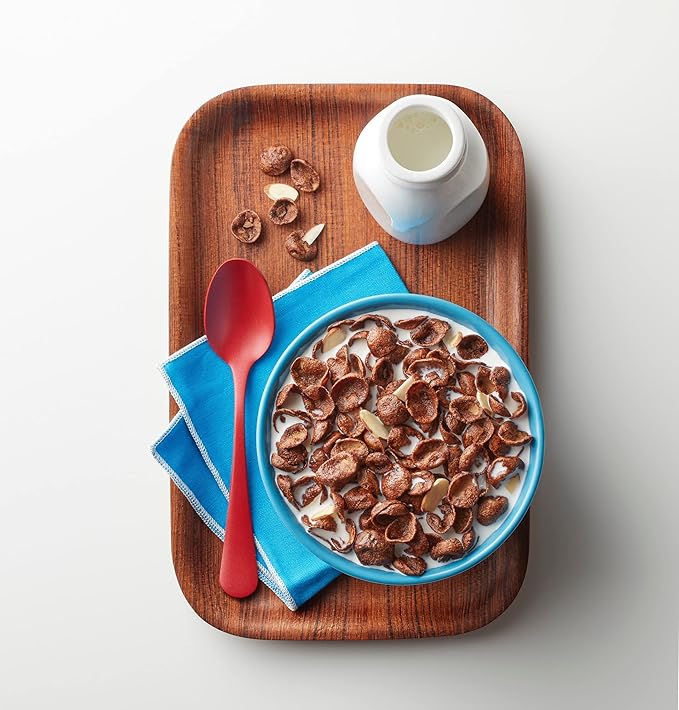 Post Premier Protein Chocolate Almond Cereal, Chocolatey Protein Cereal Flakes with Sliced Almonds, Contains 20g of Protein Per Serving, 30 OZ Box (Pack of 2)