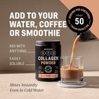 WoldoHealth Collagen Peptides Powder 50 Servings - Grass Fed & Pasture Raised, Unflavored, Dissolves Easily in Hot & Cold Drinks, Supports Hair, Skin, Nails, Bones & Joints