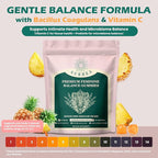 Premium Feminine Balance Gummies for Women - pH Balance & Wellness Support with Hawaiian Pineapple, Vegan Gluten-Free Supplement - 60 Count