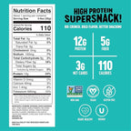 The Only Bean High Protein Snacks, Healthy Snacks for Adults and Kids, Vegan and Low Carb Snacks, Individual Gluten Free Keto Snacks - Edamame Beans Snack (Ranch) - 0.9oz (Pack of 10)