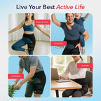 Doctor-Developed Hip Brace , Advanced Groin Compression Wrap for Sports & Leisure Goals, Sciatica Pain Relief Devices for Joint Injuries, hamstring brace, Hip Pain, Bursitis & Post-Surgery Recovery (BLK, L/XL)