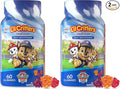 L’il Critters Paw Patrol Gummy Vites Daily Gummy Multivitamin for Kids, Vitamin C, D3 for Immune Support Cherry, Orange and Blueberry Flavors, 60 Gummies (Pack of 2)