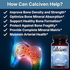 Calciven - Natural Bone Support Supplement - Non-GMO, Gluten-Free