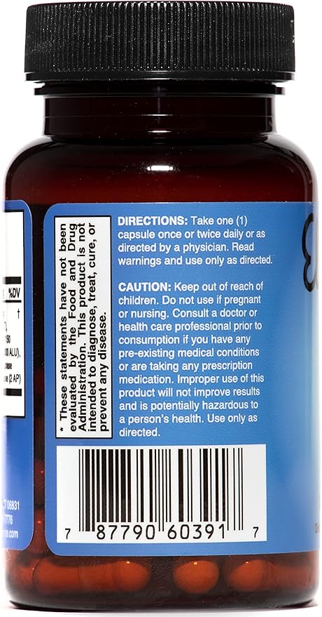 Natural Digestive Enzyme Supplement - Non-GMO, Vegan
