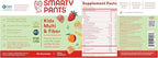 SmartyPants Kids Multivitamin Gummies and Fiber Supplement: Vitamin D3, C, Vitamin B12, B6, A, Zinc, Biotin, Inositol, Fiber Gummies, Three Fruit Flavors, 90 Count (22 Day Supply)