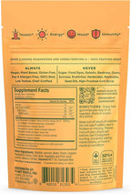 Plant People - WonderDay Mushroom Gummies Mini | Daily Gummy Multi Support for Whole Body Balance, Mood, De-Stress, Energy, Immune and Gut Health | Natural, Vegan, Non-GMO | Trial Size