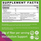 Fiber Gummies for Adults, Sugar Free 10g Prebiotic Fiber Supplement with Digestive Enzymes, Probiotics & 100mg Betaine for Digestive & Gut Health and Regulate Bowel Movement, Vegan, Gelatin Free,120ct