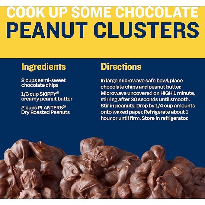PLANTERS Salted Cocktail Peanuts, 16 oz. Resealable Jar - Cholesterol Free Heart Healthy Snack - A Good Source of Essential Nutrients - Premium Quality Peanuts - Kosher