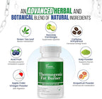 Thermogenic Fat Burner Brazilian Lean - Weight Loss Pills for Women & Men | Appetite Suppressant & Metabolism Booster w/Green Tea, Garcinia | Belly Fat, Energy & Bloating Support - 35 Capsules