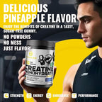 Natures Aid NSF Certified Creatine Gummy 5g - Creatine Monohydrate Gummies – Pre-Workout Energy & Muscle Growth Support for Men & Women | Pineapple Electrolyte Gummies (135 Count)