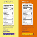 Magic Spoon Treats - 16 Gluten Free Protein Bars: 8 Chocolate Peanut Butter & 8 Marshmallow - High Protein Gluten Free Snack - Sugar & Grain Free Protein Cereal Bar - Low Carb & Keto Friendly