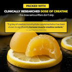 VitaUp Creatine Monohydrate Gummies for Men & Women - USA Made Monohydrate Creatine for Men 5000mg Per Serving - Supports Energy Levels, Training Endurance & Muscle Performance - 90 Gummies