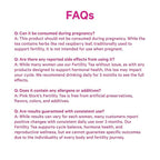 Pink Stork Organic Fertility Tea for Women | Fertility Supplements for Women with Chaste Tree Berry (Vitex) + Red Raspberry Leaf | Hormone Balance Herbal Tea for Conception Support | USDA Organic, Caffeine Free - Mint, 15 Sachets