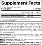 Jigsaw Health MagSRT (B-Free) | Premium, Organic, Slow Release Magnesium Supplement | Active, Bioavailable Magnesium Malate Tablets | 60 Tablets | 15 Servings