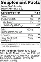 OLLY Goodbye Stress Gummy, GABA, L-Theanine, Lemon Balm, Stress Relief Supplement, Berry - 60 Count