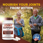 (2 Pack) Joint Support Capsules – Daily Mobility Formula with a Premium Natural Blend to Help Maintain Flexibility, Comfort & Active Motion | Easy-to-Swallow Pills for Everyday Movement (120 Capsules)
