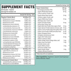 Probiotics for Women and Men, 300 Billion CFU 24 Strains Probiotics + 15 Organic Herbs Prebiotics Blend, Shelf Stable Gut Health Supplement for Digestive Immune & Whole-Body Health, 2 Month Supply