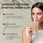 DREAM Sleep Aid Powder | Magnesium L-Threonate, Apigenin & Theanine | 2400mg 7-Ingredient Non-Habit Forming and Natural Sleep Aids for Adults | Deep Sleep Super Calm & Stress Relief