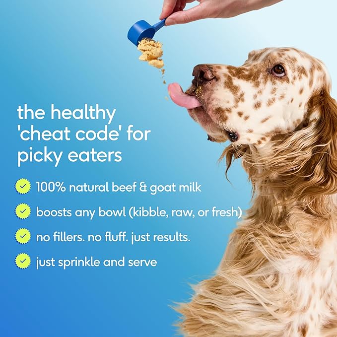 Native Pet The Daily Dog Vitamins & Supplements - 11-in-1 Multivitamin Powder for Dogs - Supports Whole Body Health, Digestion, Mobility & Immunity with Collagen, Glucosamine & Probiotics – 30 Scoops
