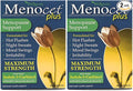 Wellgenix Menocet Plus Menopause Support - All-in-One Menopause Supplement - Daily Relief Feminine Care - Hot Flashes, Night Sweats, Mood Swings & Irritability - 30 Tablets (Pack of 2)