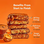 ALOHA Organic Plant Based Protein Bar MINIS |Peanut Butter Cup | 20 Count, 24g Bars | Vegan, Low Sugar, Gluten Free, Low Carb, Non-GMO, Stevia Free, Soy Free, No Sugar Alcohols