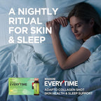 JUNG KWAN JANG Everytime Adapto Collagen Shot - Skin and Immune Support - Liquid Adaptogen Drink with Marine Collagen, Korean Red Ginseng & Vitamin C - No Gluten, No Caffeine (10 Bottles, 2.03 fl oz)