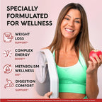 Apple Cider Vinegar Capsules - 15000 mg of Raw Apple Cider Vinegar Equivalent** - 100% Natural Pure ACV - Energy, Metabolism & Weight Loss Support - 3rd Party Lab Tested - 120 Capsules, 60-Day Supply