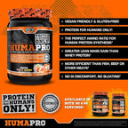 HumaPro Essential Amino Acid Formula | EAA Protein Supplement | Supports Muscle Recovery & Performance | Vegan, Gluten Free | | 45 Servings (Exotic Peach Mango)