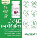Maxi Health Prenatal Vitamins for Women – One Daily Prenatal Vitamins with Iron, Folate, Choline, Vitamin D3, and Essential Nutrients – High Absorption Supplement – 120 Day Supply