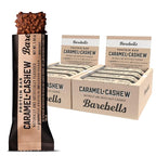 Barebells Protein Bars Caramel Cashew - 12 Count, Pack of 2 - Protein Snacks with 20g of High Protein - Chocolate Protein Bar with 1g of Total Sugars - Perfect on The Go Protein Snack & Breakfast Bar