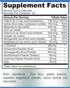 Thyroid Support with Iodine - Metabolism Booster, Energy Booster, Increase Focus - Premium Non-GMO Thyroid Supplement 60 Capsules