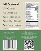 CuraBar Protein Bars – 17g Protein, Low Carb, Gluten Free, Dairy Free, Healthy Snack, Seed Oil Free, No Artificial Ingredients, 12 Count, Apple Cinnamon
