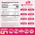 Iron Gummies for Women & Men, Iron Bisglycinate Gummies 26mg, Plus Vitamin C, Folate, Beet Root, B12 & Zinc,High Absorption Iron Supplement for Iron Deficiency, Immune & Energy Boost, Sugar-Free 60Cts