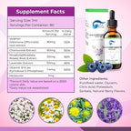 "Sleep Aid Drops Special Formula with Valerian Root, Melatonin, Chamomile, Lavender, Rhodiola Rose, and Vitamin B6 Sleep Support