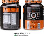 Nutrology TRIPACT Protein Powder - 7-in-1 Meal Replacement Shake with Grass Fed Whey Protein Powder, Pea, Rice, Greens for Muscle Recovery & Immunity, Creamy Chocolate Flavor, 20 Servings