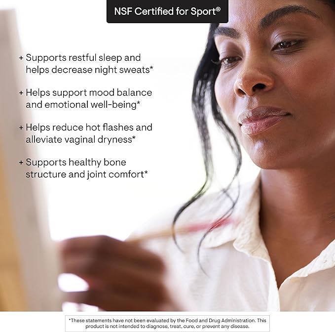 THORNE - Perimenopause Complete - Supports Mood Balance & Restful Sleep - Relief from Hot Flashes, Night Sweats & Vaginal Dryness* - Contains Herbal Ingredients - NSF Certified for Sport - 60 Capsules